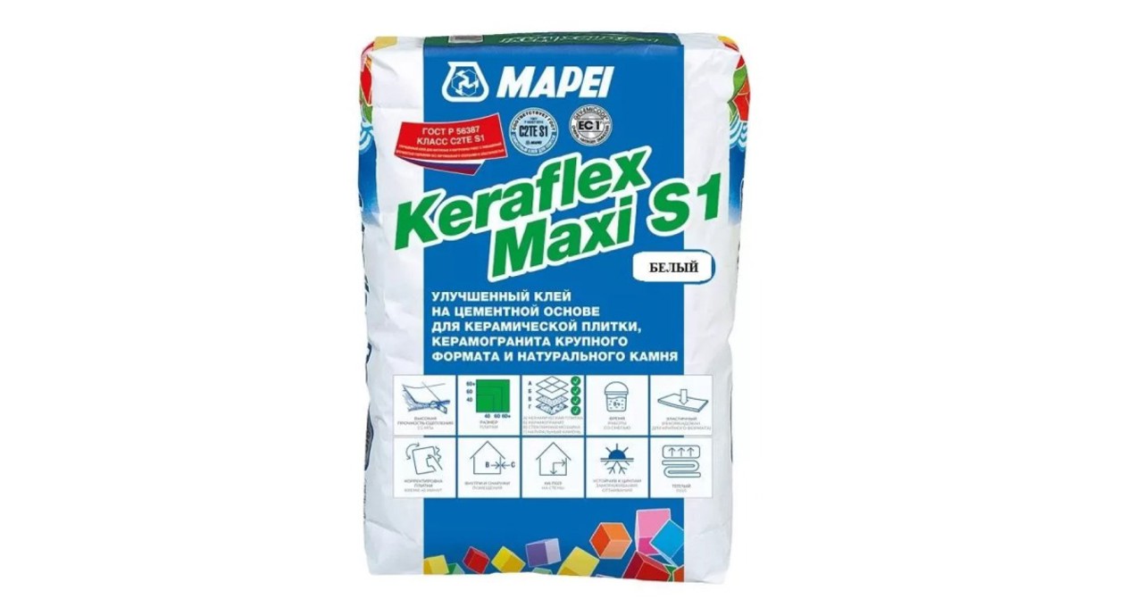 KERAFLEX MAXI S1 белый мешок 25 кг