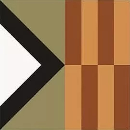 Керамогранит ESP Орнамент 200х200х9 Матовая с рельефом FM0101-0032-00134