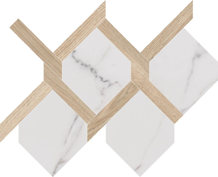 Керамогранит RUS Мрамор 402х495х11 Матовая Декор FM0101-0045-00045