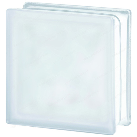 Стеклоблок Бесцветный Волна CZE 190х190х80 Матовый FM0112-0275-00022