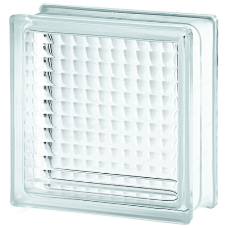 Стеклоблок Бесцветный Сетка CZE 190х190х80 Прозрачный FM0112-0275-00018