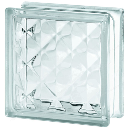 Стеклоблок Бесцветный Пирамида CZE 190х190х80 Прозрачный FM0112-0275-00007