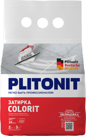 PLITONIT Colorit затирка между всеми типами плитки (1,5-6 мм) какао -2
