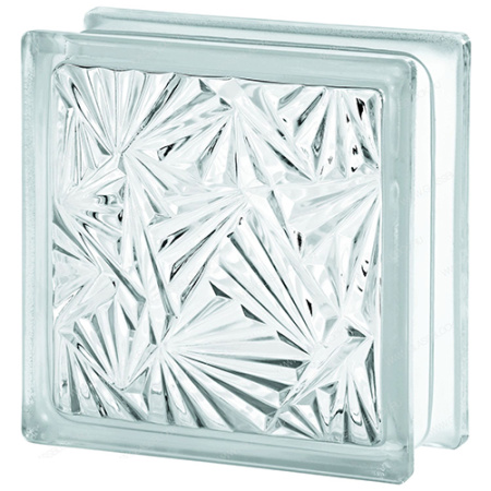 Стеклоблок Бесцветный Мороз CZE 190х190х80 Прозрачный FM0112-0275-00014